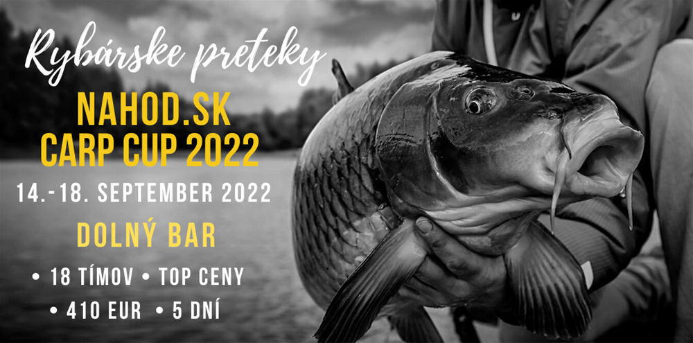 NAHOD.sk Carp Cup 2022 - Dolný Bar 